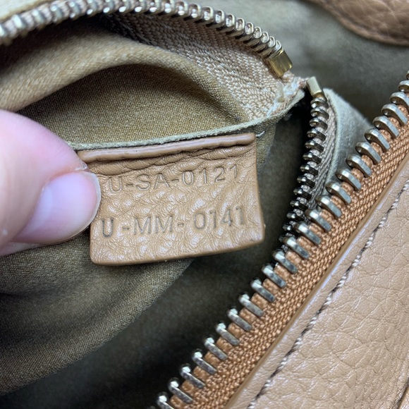 Authentic CELINE Mini camel Leather Luggage Tote Bag - Picture 14 of 16